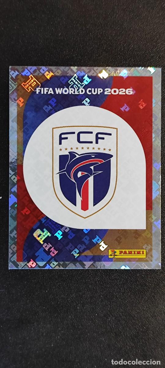 Cromos de F&uacute;tbol: FIFA WORLD CUP 2026 STICKER ESCUDO CABO VERDE # CPV1 PANINI