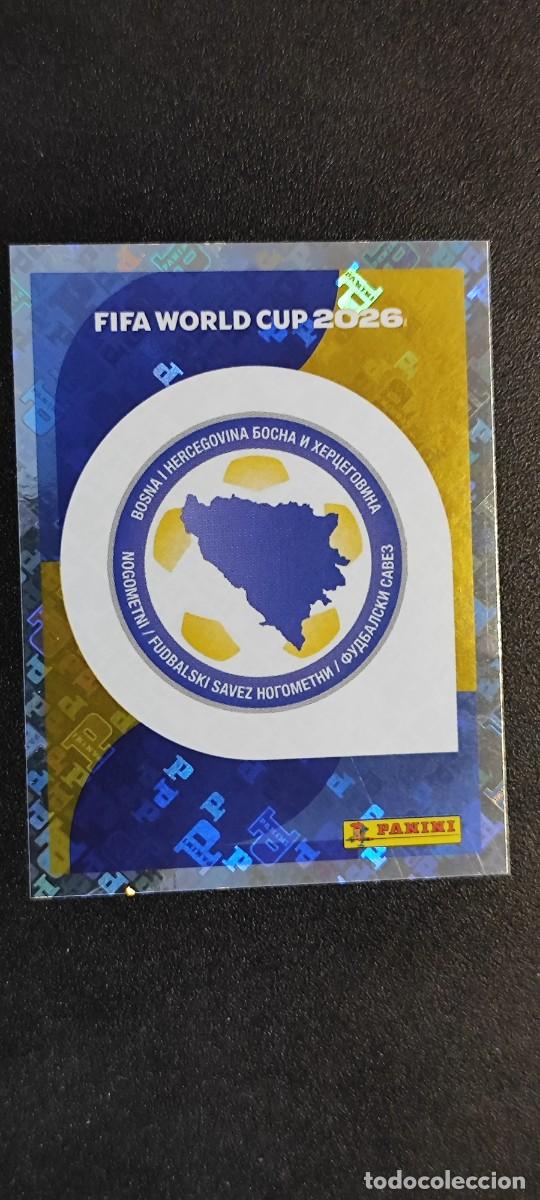 Cromos de F&uacute;tbol: FIFA WORLD CUP 2026 STICKER ESCUDO BOSNIA # BIH1 PANINI