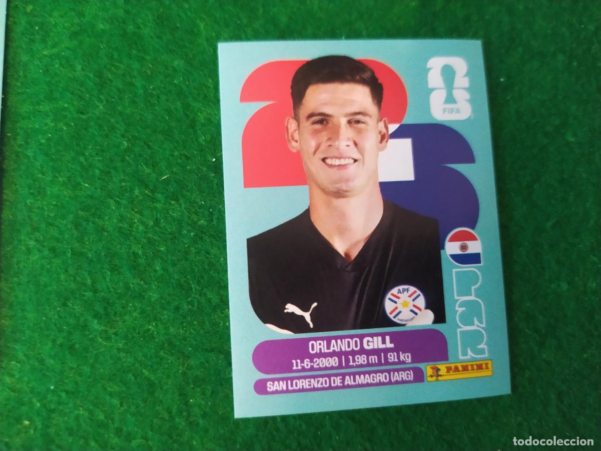Cromos de F&uacute;tbol: OFFICIAL STICKER COLLECTION WORLD CUP MUNDIAL 2026 - PARAGUAY N&ordm; 3 GILL