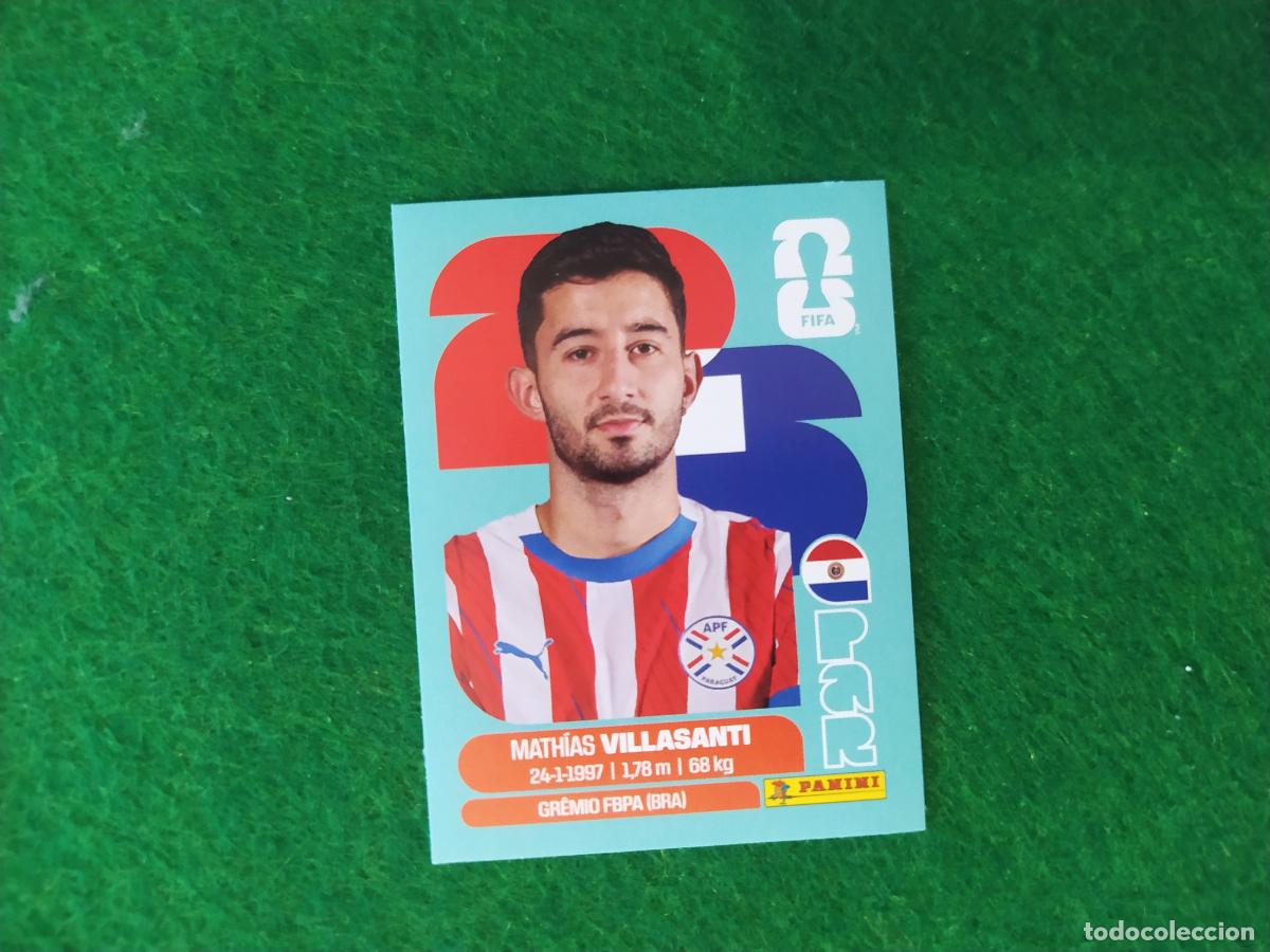 Cromos de F&uacute;tbol: OFFICIAL STICKER COLLECTION WORLD CUP MUNDIAL 2026 - PARAGUAY N&ordm; 9 VILLASANTI