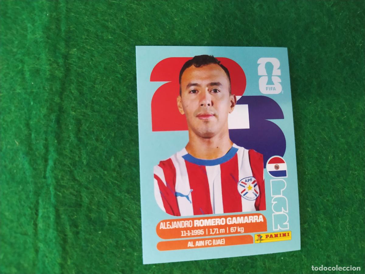 Cromos de F&uacute;tbol: OFFICIAL STICKER COLLECTION WORLD CUP MUNDIAL 2026 - PARAGUAY N&ordm; 16 ROMERO GAMARRA
