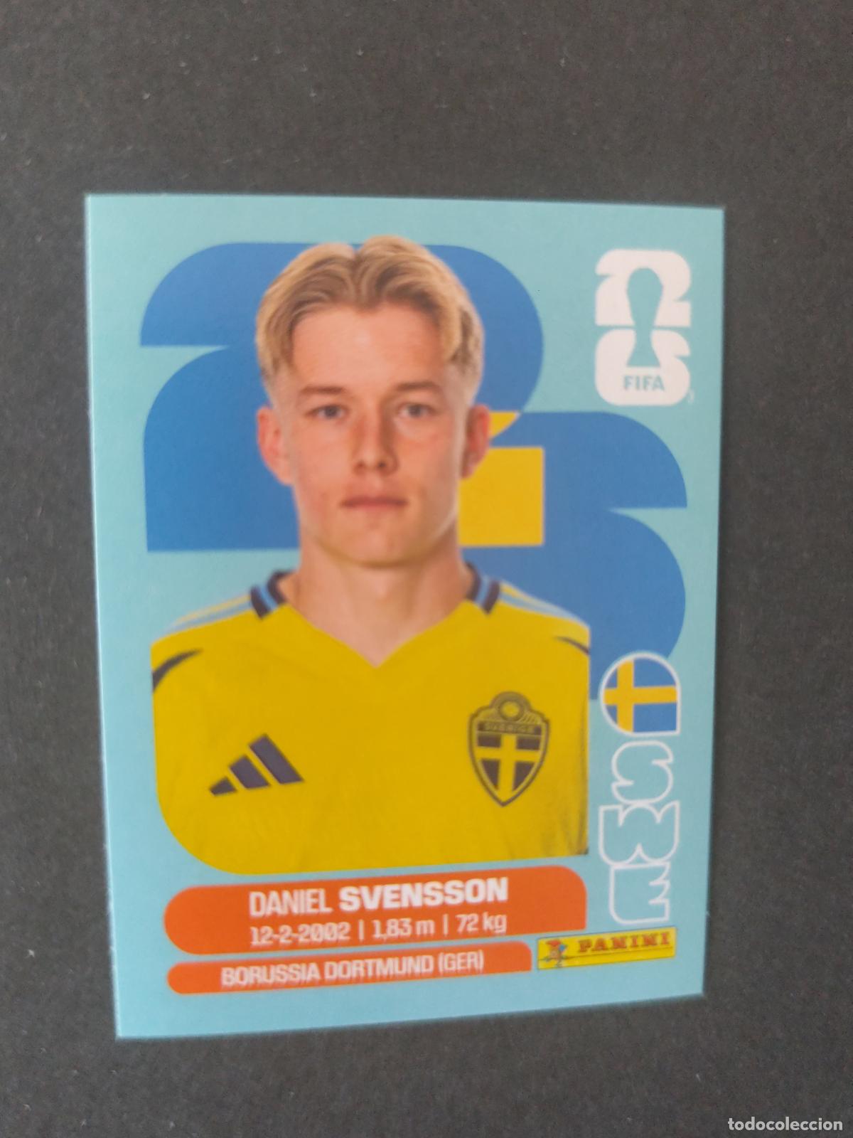 Cromos de F&uacute;tbol: SWE14 DANIEL SVENSSON 14 SUECIA MUNDIAL FIFA WORLD CUP 2026 STICKER PANINI SIN PEGAR