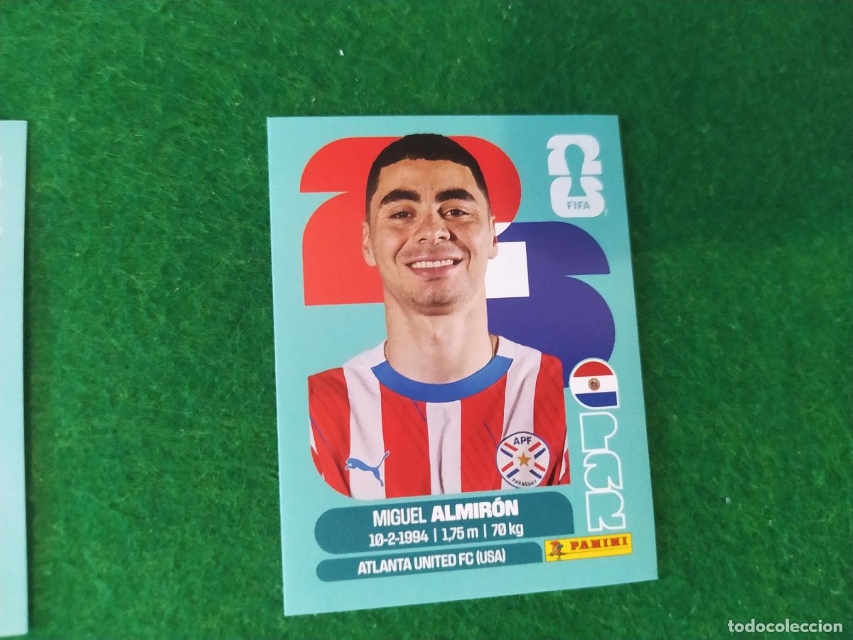 Cartes &agrave; collectionner de Football: OFFICIAL STICKER COLLECTION WORLD CUP MUNDIAL 2026 - PARAGUAY N&ordm; 17 ALMIRON