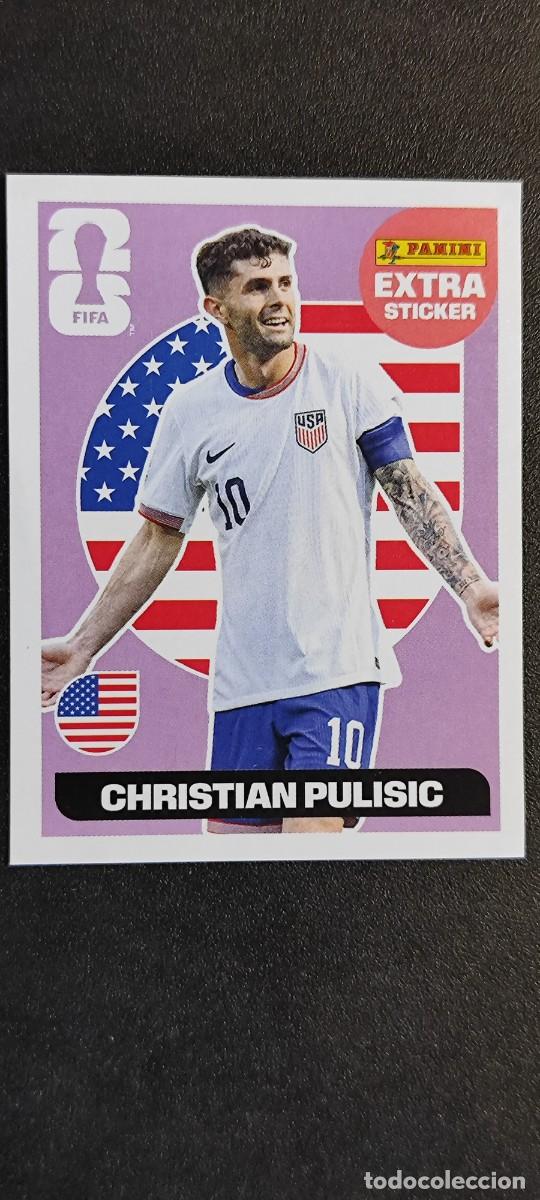Cartes &agrave; collectionner de Football: FIFA WORLD CUP 2026 STICKER EXTRA STICKER PULISIC USA # PANINI