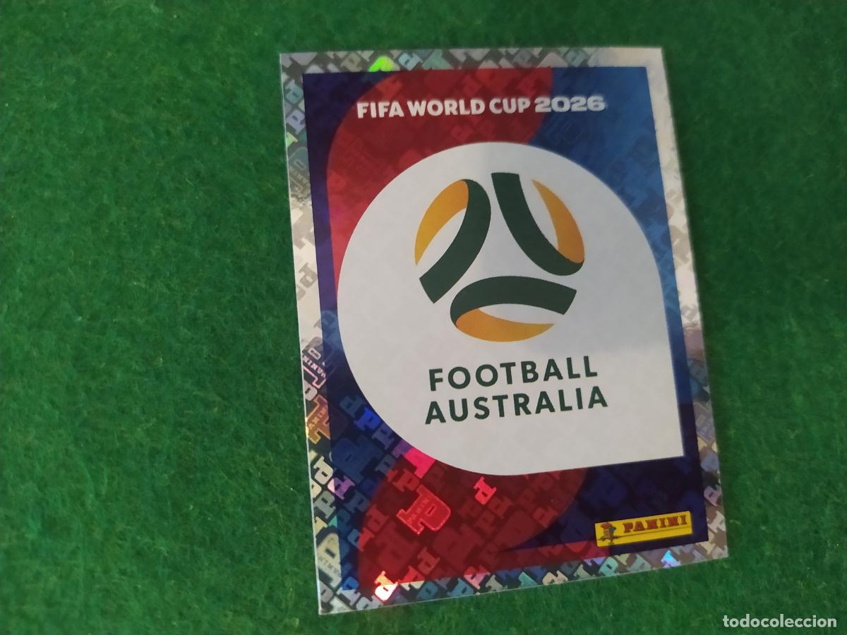 Cartes &agrave; collectionner de Football: OFFICIAL STICKER COLLECTION WORLD CUP MUNDIAL 2026 - AUSTRALIA N&ordm; 1 ESCUDO