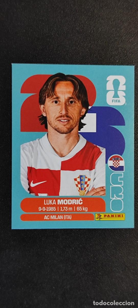 Cartes &agrave; collectionner de Football: FIFA WORLD CUP 2026 STICKER MODRIC CROACIA # CRO9 PANINI