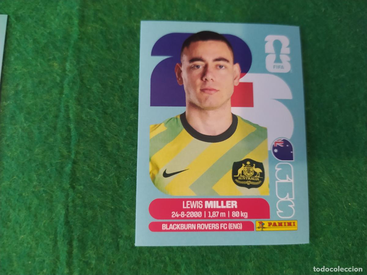 Cartes &agrave; collectionner de Football: OFFICIAL STICKER COLLECTION WORLD CUP MUNDIAL 2026 - AUSTRALIA N&ordm; 9 MILLER