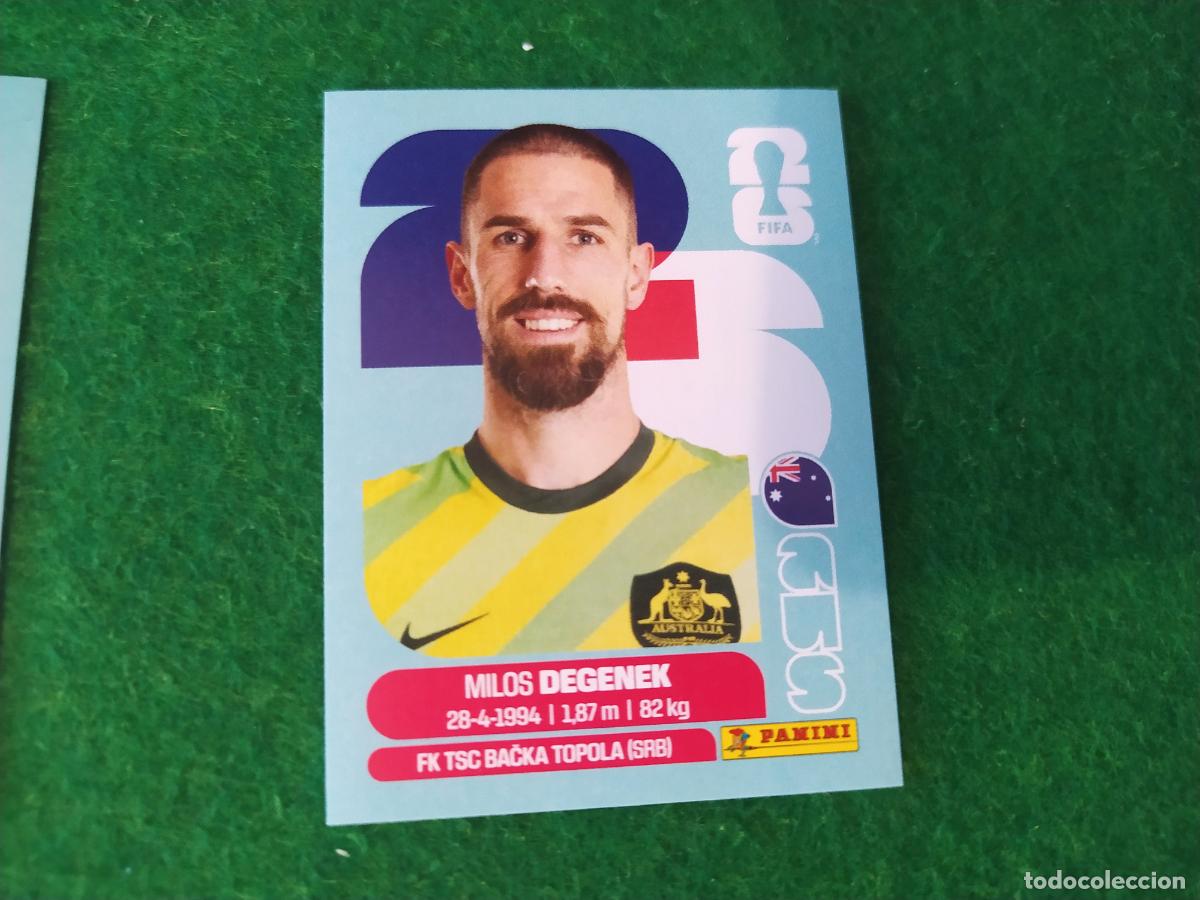 Cartes &agrave; collectionner de Football: OFFICIAL STICKER COLLECTION WORLD CUP MUNDIAL 2026 - AUSTRALIA N&ordm; 10 DEGENEK