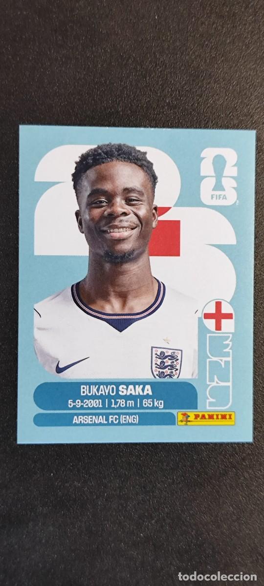 Cartes &agrave; collectionner de Football: FIFA WORLD CUP 2026 STICKER SAKA INGLATERRA # ENG17 PANINI