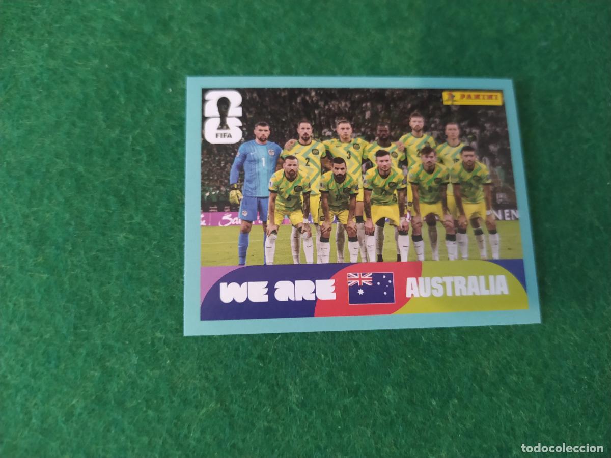 Cartes &agrave; collectionner de Football: OFFICIAL STICKER COLLECTION WORLD CUP MUNDIAL 2026 - AUSTRALIA N&ordm; 13 ONCE INICIAL