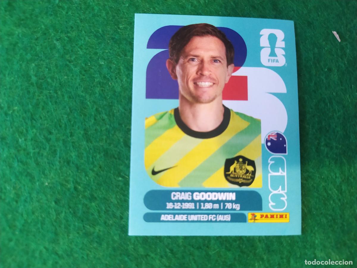 Cromos de F&uacute;tbol: OFFICIAL STICKER COLLECTION WORLD CUP MUNDIAL 2026 - AUSTRALIA N&ordm; 17 GOODWIN