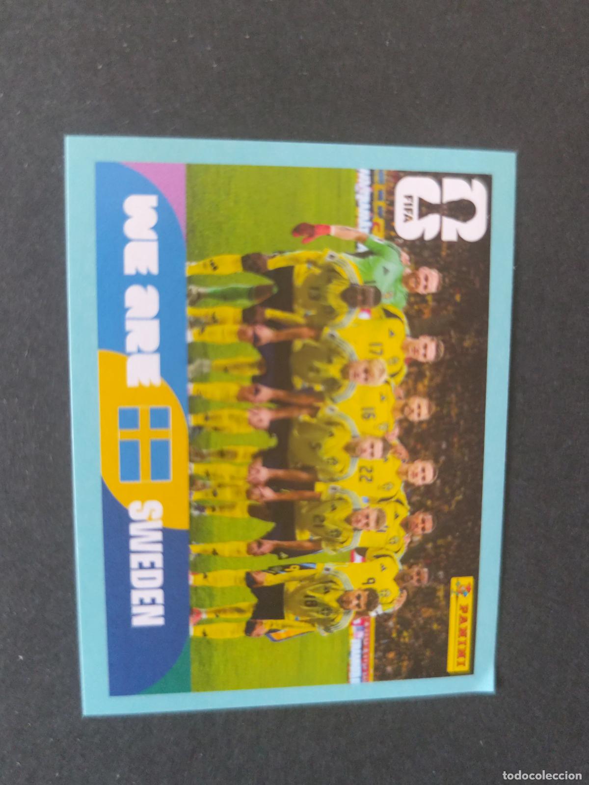 Cromos de F&uacute;tbol: SWE13 TEAM PHOTO EQUIPO 13 SUECIA MUNDIAL FIFA WORLD CUP 2026 STICKER PANINI SIN PEGAR