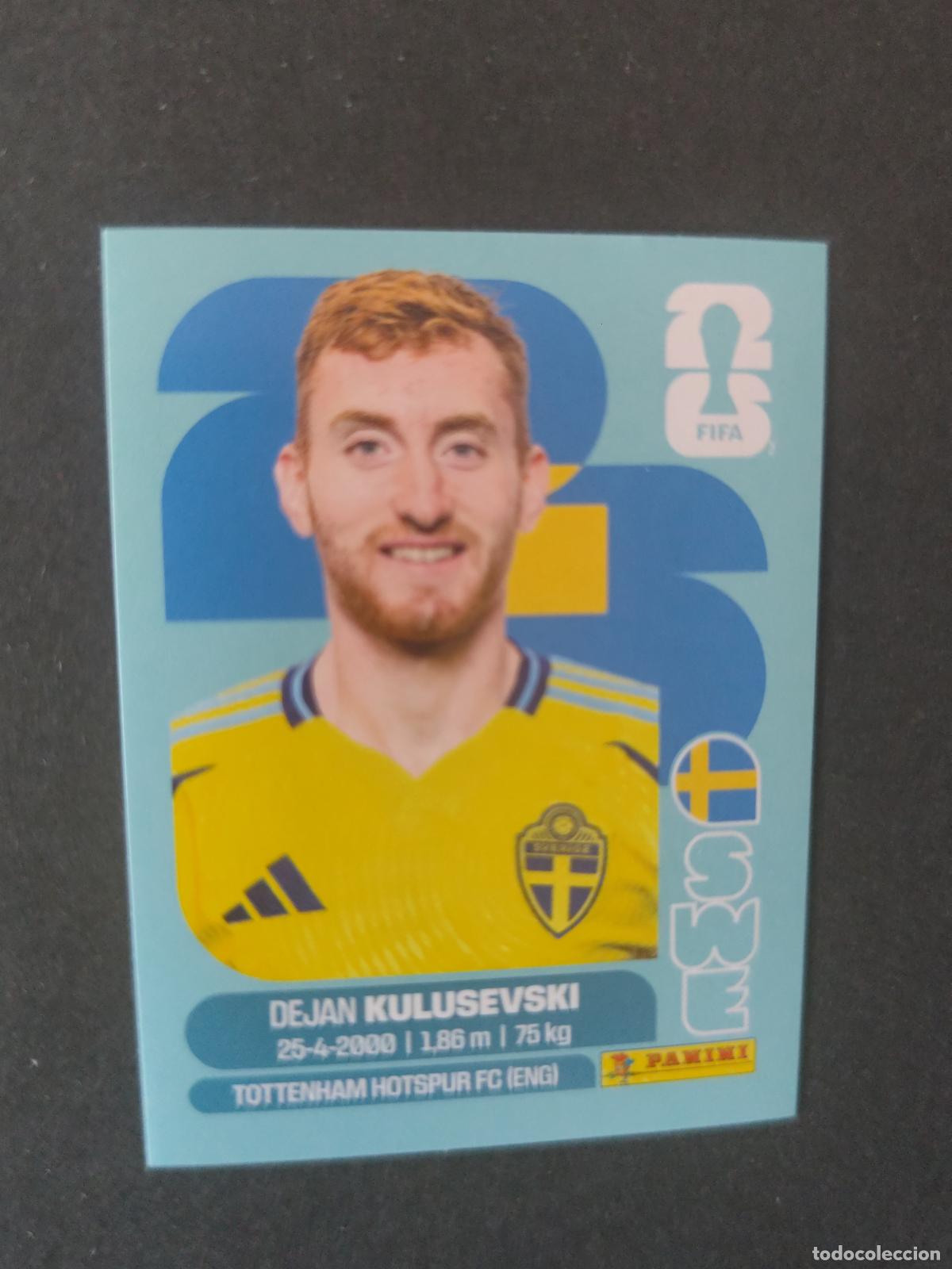 Cromos de F&uacute;tbol: SWE17 DEJAN KULUSEVSKI 17 SUECIA MUNDIAL FIFA WORLD CUP 2026 STICKER PANINI SIN PEGAR