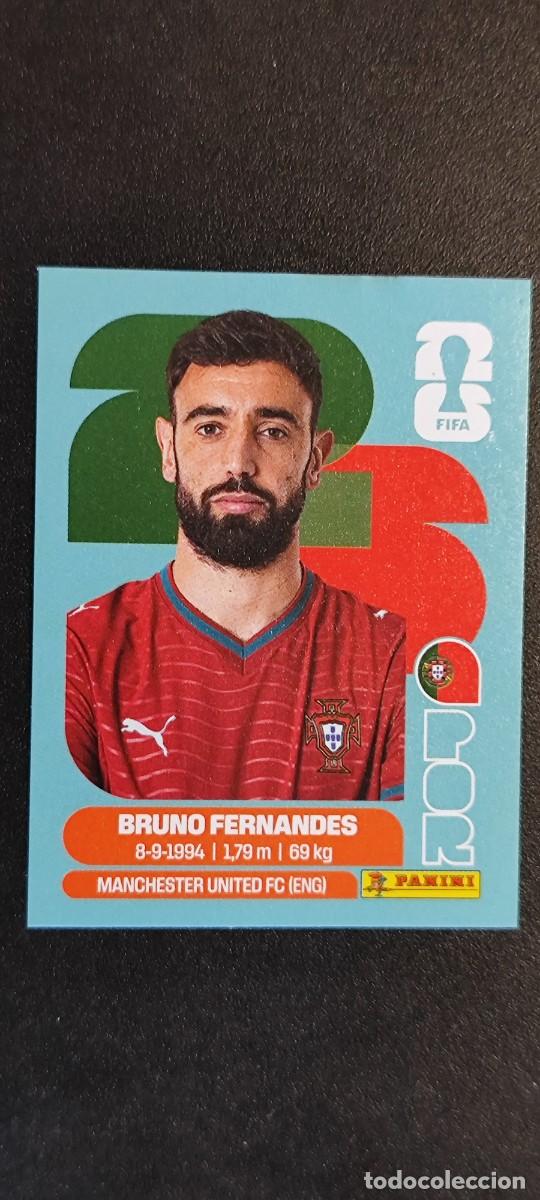Cartes &agrave; collectionner de Football: FIFA WORLD CUP 2026 STICKER BRUNO FERNANDES PORTUGAL # POR10 PANINI
