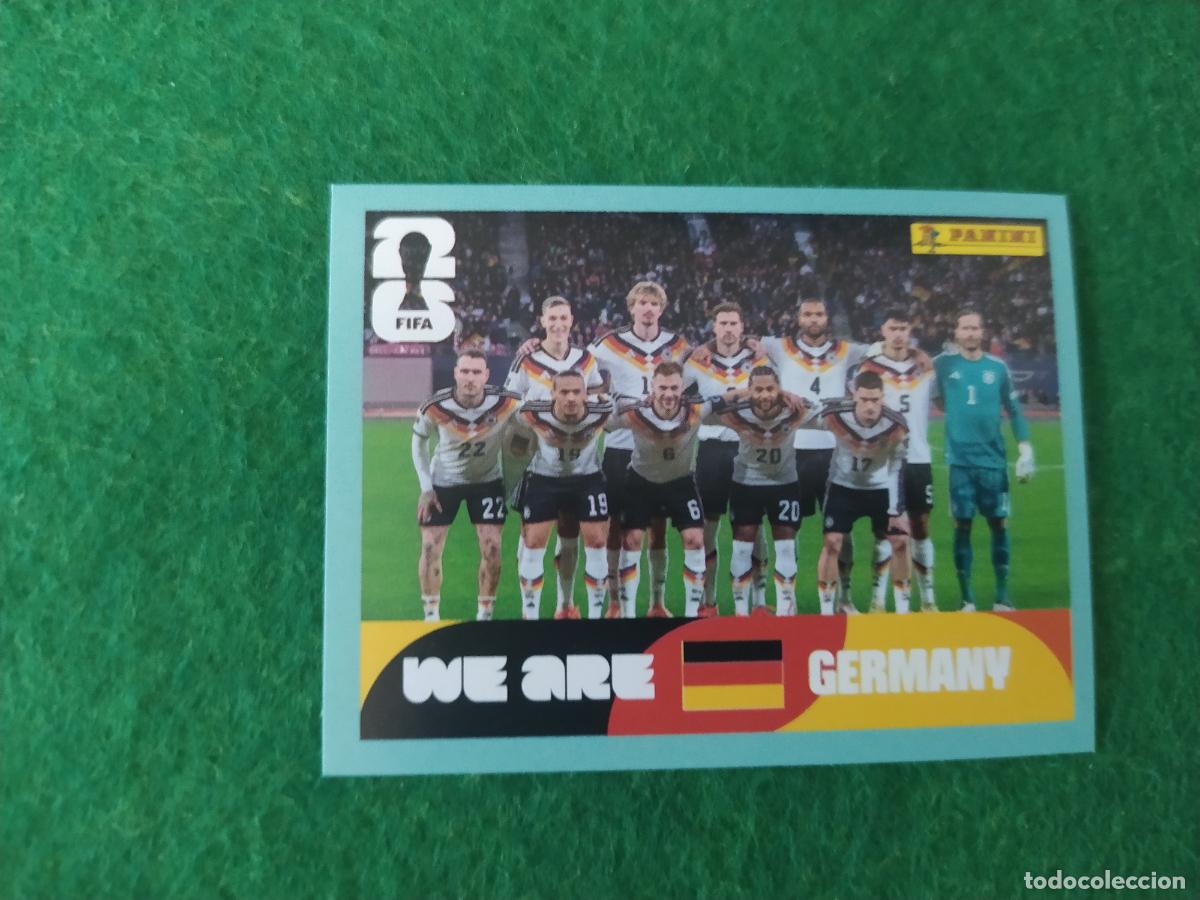 Football Stickers: OFFICIAL STICKER COLLECTION WORLD CUP MUNDIAL 2026 - ALEMANIA N&ordm; 13 ONCE INICIAL