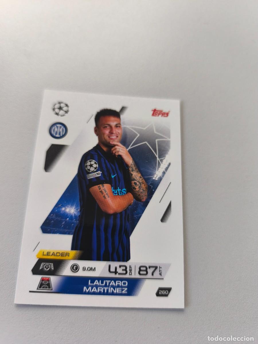 Football Stickers: TOPPS MATCH ATTAX 2025 2026 25 26 LAUTARO MARTINEZ 260 INTER DE MILAN H1