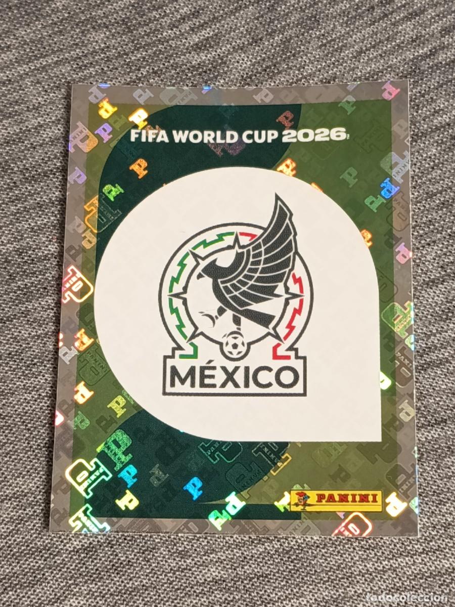 Cartes &agrave; collectionner de Football: ESCUDO MEXICO MEX 1 STICKER MUNDIAL 2026 PANINI FIFA WORLD CUP NUEVO