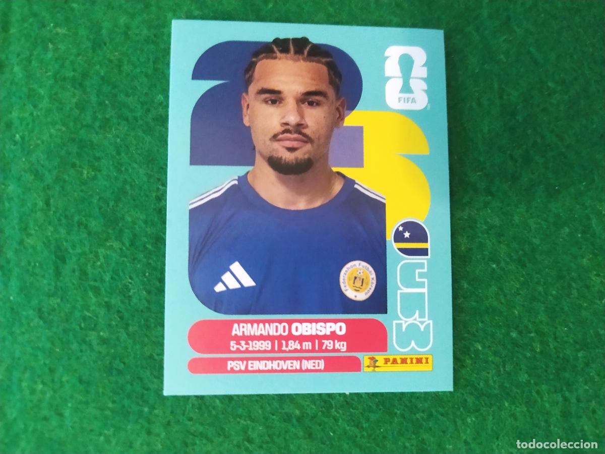 Cromos de F&uacute;tbol: OFFICIAL STICKER COLLECTION WORLD CUP MUNDIAL 2026 - CURA&Ccedil;AO N&ordm; 3 OBISPO