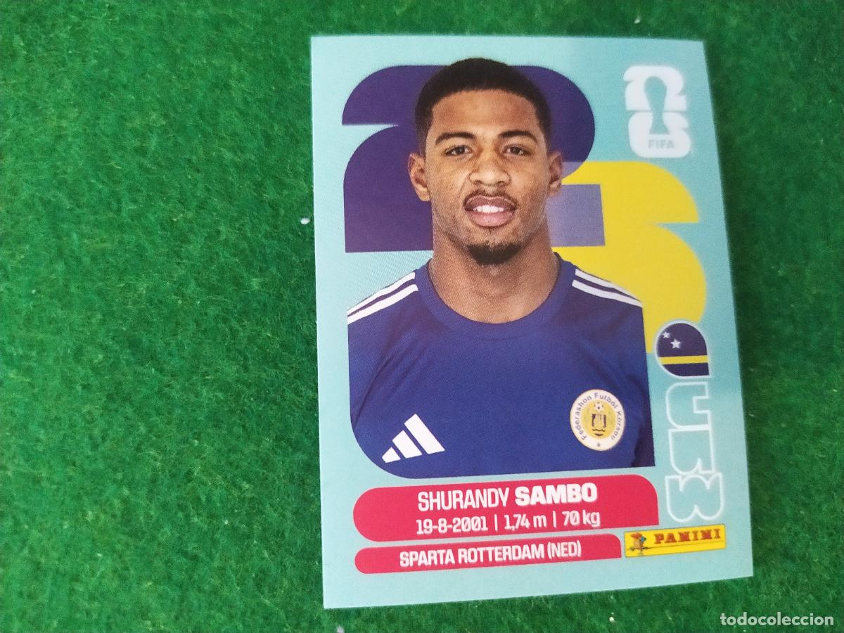 Cromos de F&uacute;tbol: OFFICIAL STICKER COLLECTION WORLD CUP MUNDIAL 2026 - CURA&Ccedil;AO N&ordm; 8 SAMBO