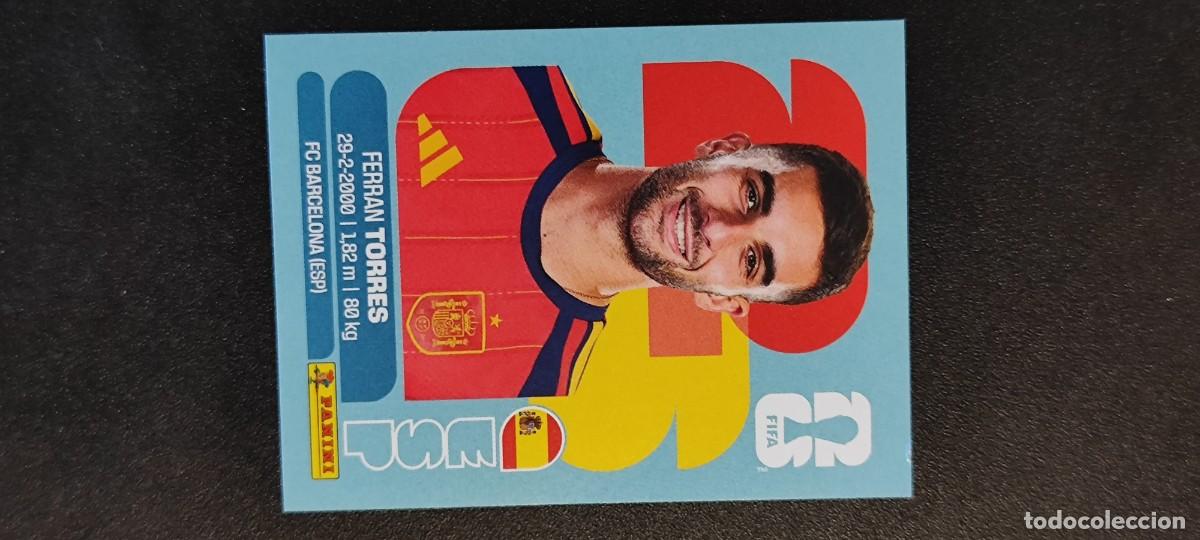 Cromos de F&uacute;tbol: FIFA WORLD CUP 2026 STICKER FERRAN TORRES ESPA&Ntilde;A # ESP18 PANINI
