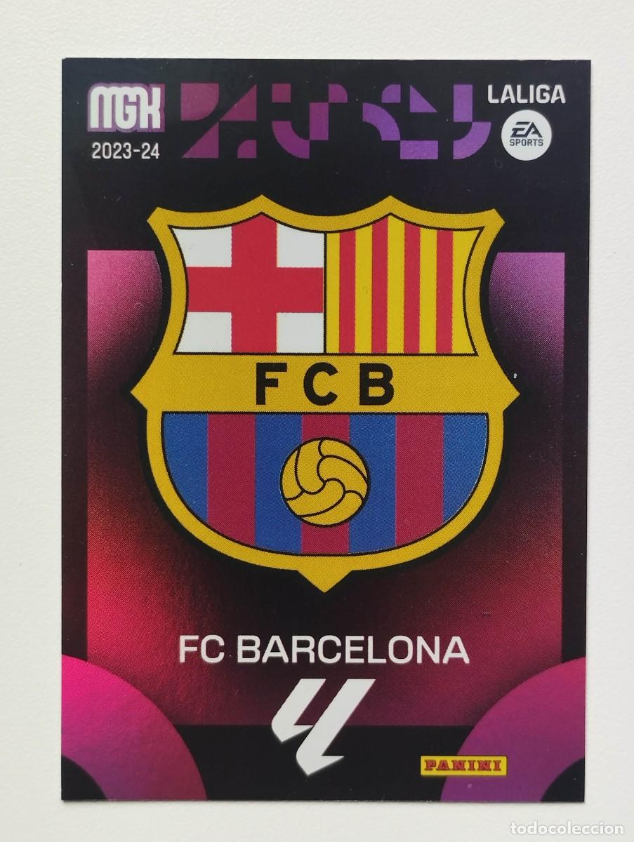 Cromos de F&uacute;tbol: CROMO CARD MGK 23 24 MEGACRACKS 2023 2024 MEGA CRACKS 91 ESCUDO BARCELONA