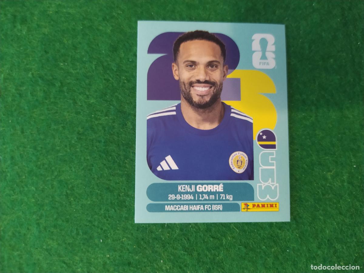 Cromos de F&uacute;tbol: OFFICIAL STICKER COLLECTION WORLD CUP MUNDIAL 2026 - CURA&Ccedil;AO N&ordm; 15 GORRE