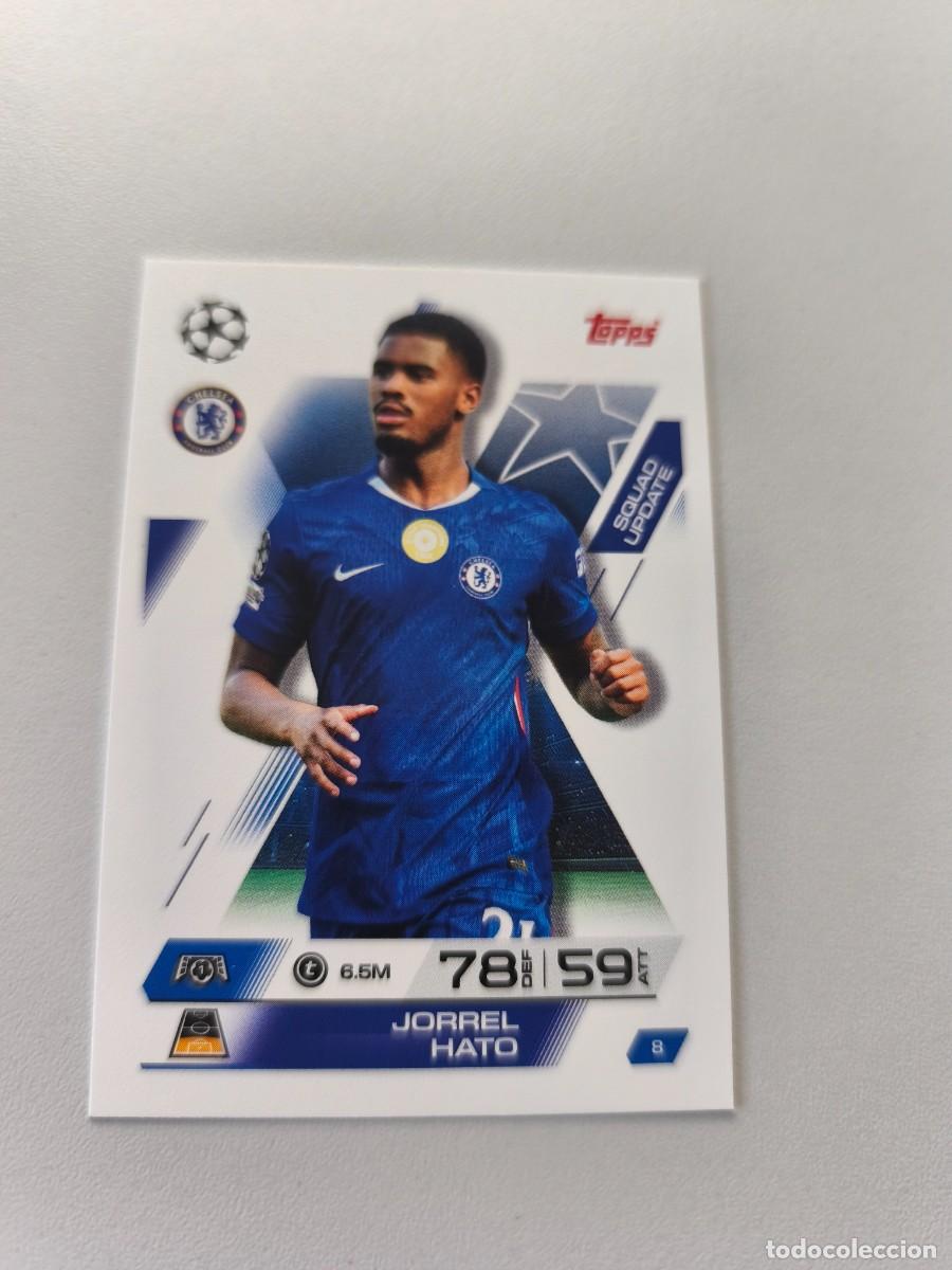 Cromos de F&uacute;tbol: TOPPS MATCH ATTAX 2025 2026 25 26 JARREL HATO 8 CHELSEA H1