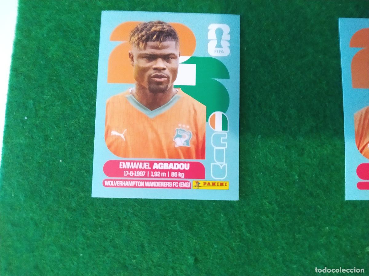 Cromos de F&uacute;tbol: OFFICIAL STICKER COLLECTION WORLD CUP MUNDIAL 2026 - COSTA DE MARFIL N&ordm; 8 AGBADOU