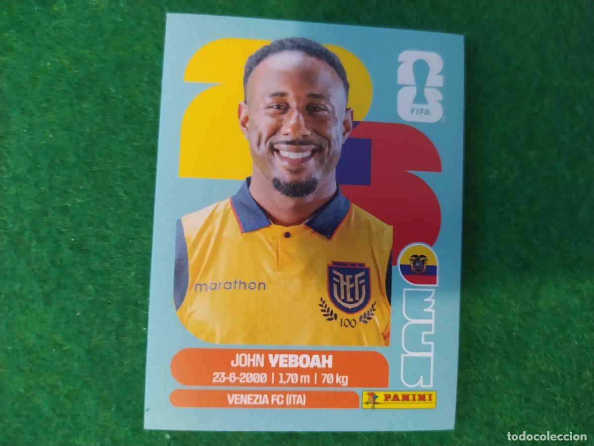 Figurine di Calcio: OFFICIAL STICKER COLLECTION WORLD CUP MUNDIAL 2026 - ECUADOR N&ordm; 14 YEBOAH
