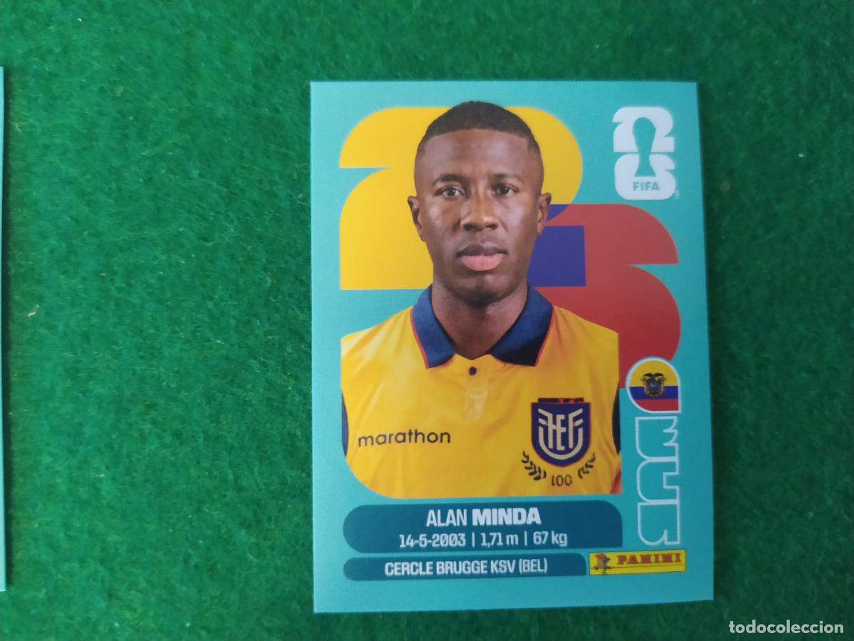Cromos de Futebol: OFFICIAL STICKER COLLECTION WORLD CUP MUNDIAL 2026 - ECUADOR N&ordm; 18 MINDA