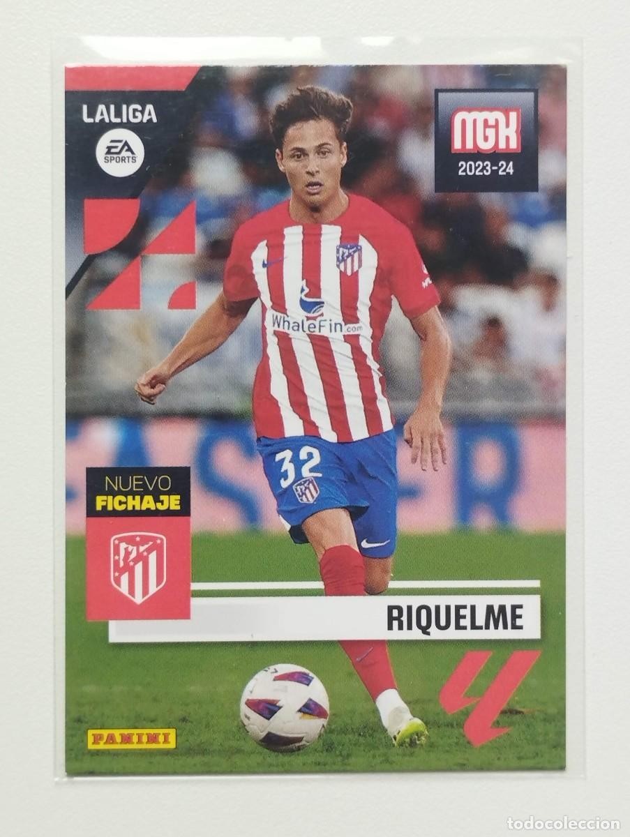 Cromos de Futebol: CROMO CARD MGK 23 24 MEGACRACKS 2023 2024 MEGA CRACKS 481 RODRIGO RIQUELME ATLETICO DE MADRID