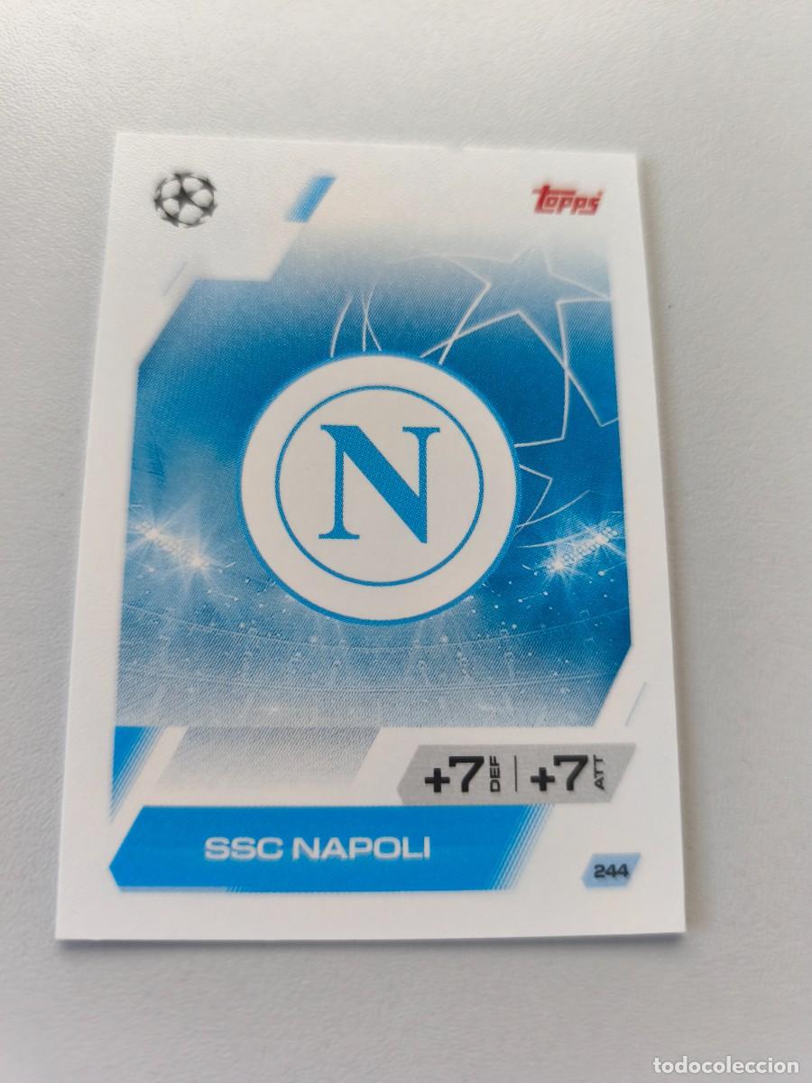 Cromos de Futebol: TOPPS MATCH ATTAX 2025 2026 25 26 ESCUDO NAPOLES 244 H1