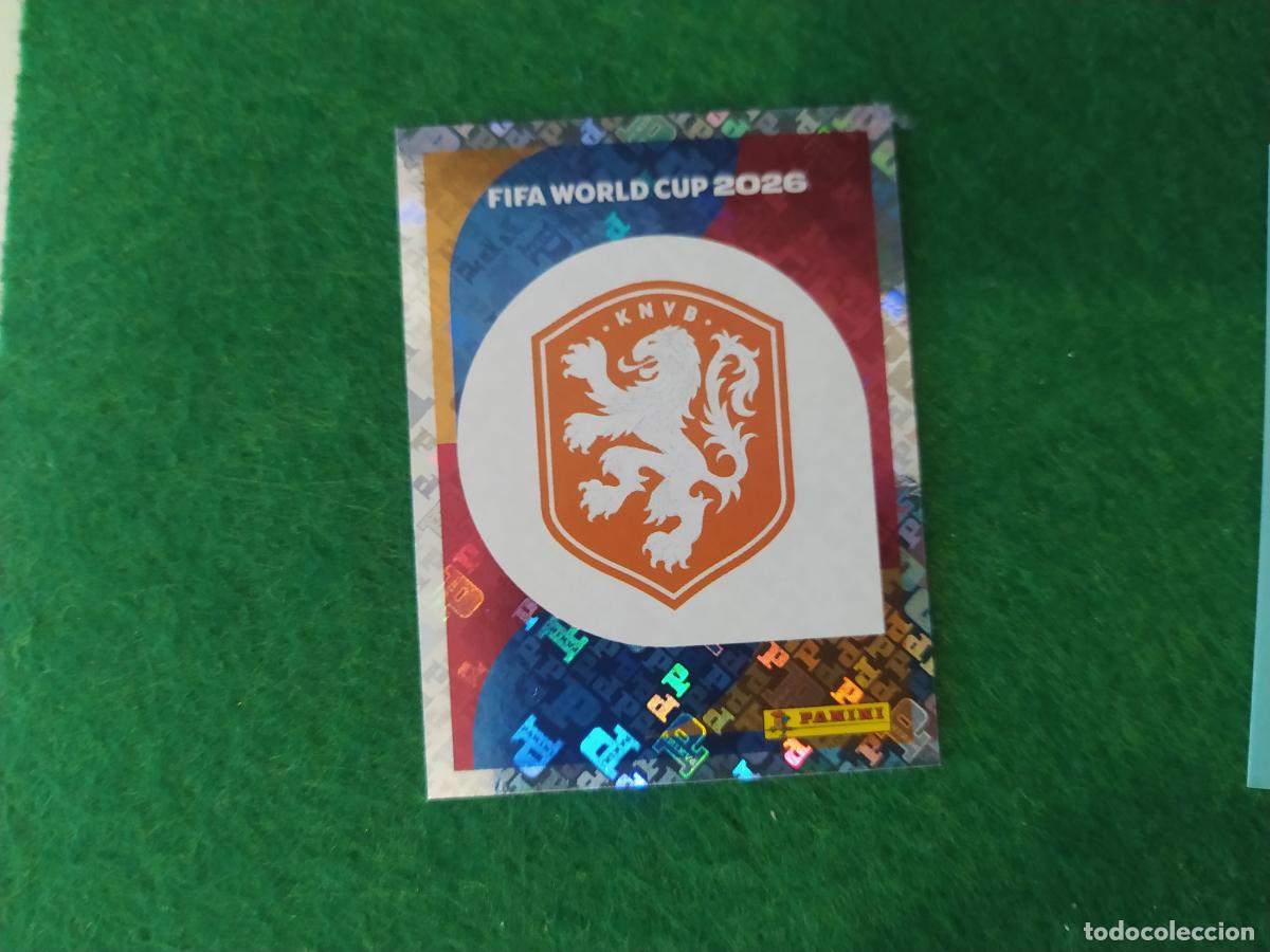 Cromos de F&uacute;tbol: OFFICIAL STICKER COLLECTION WORLD CUP MUNDIAL 2026 - HOLANDA N&ordm; 1 ESCUDO