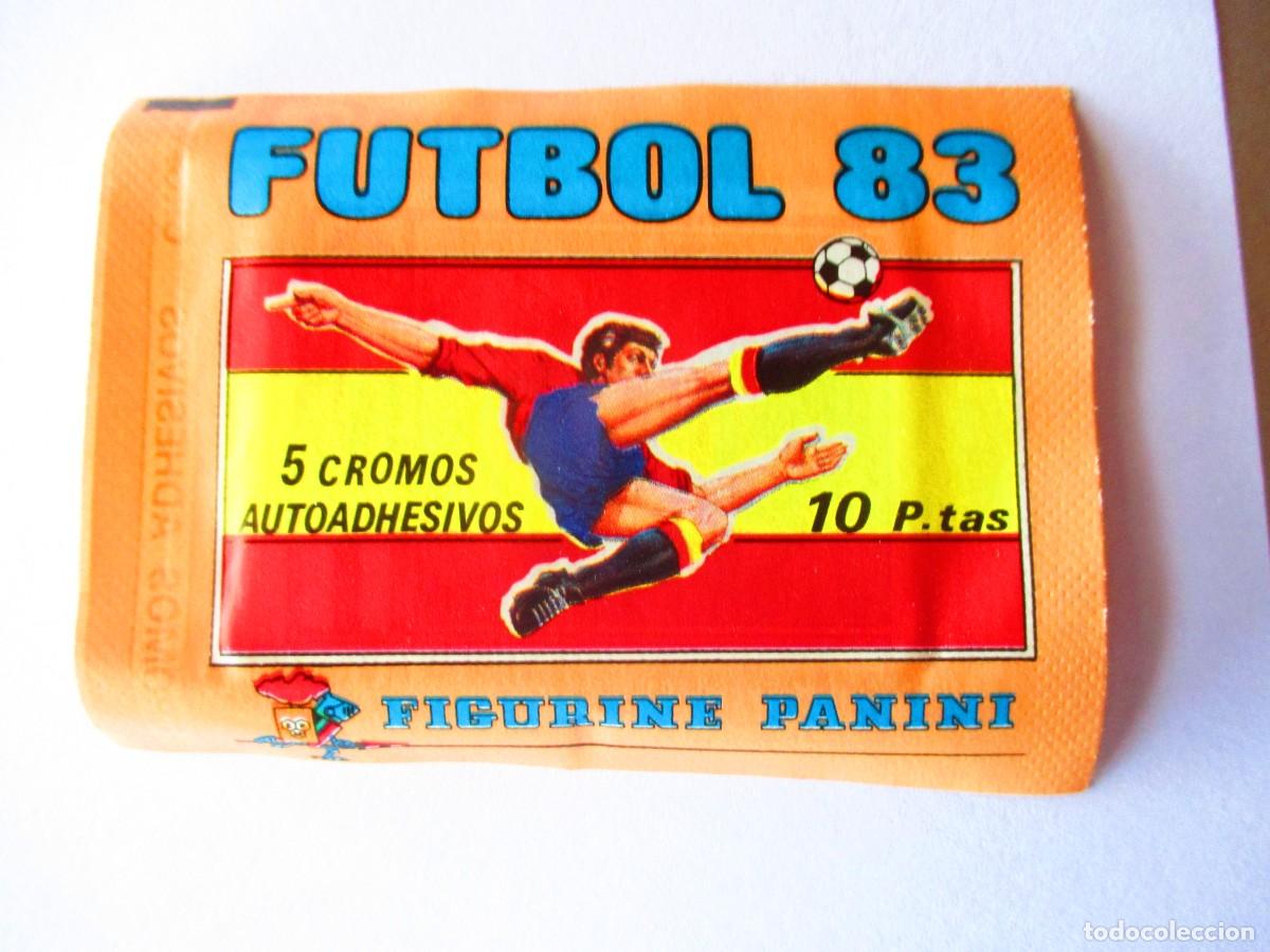 Cromos de F&uacute;tbol: FUTBOL 83 --SOBRE DE CROMOS SIN ABRIR -MUY BUEN ESTADO