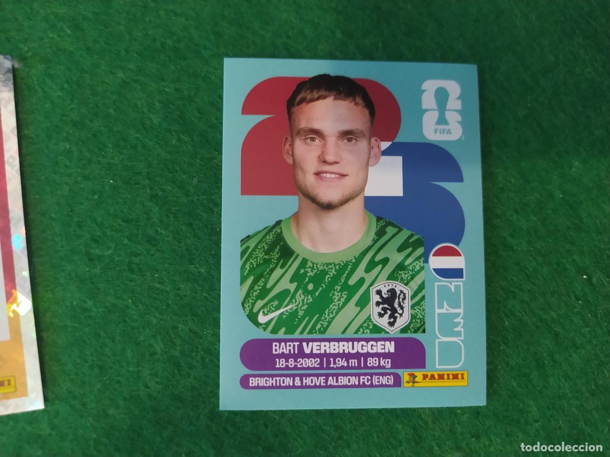 Cromos de F&uacute;tbol: OFFICIAL STICKER COLLECTION WORLD CUP MUNDIAL 2026 - HOLANDA N&ordm; 2 VERBRUGGEN