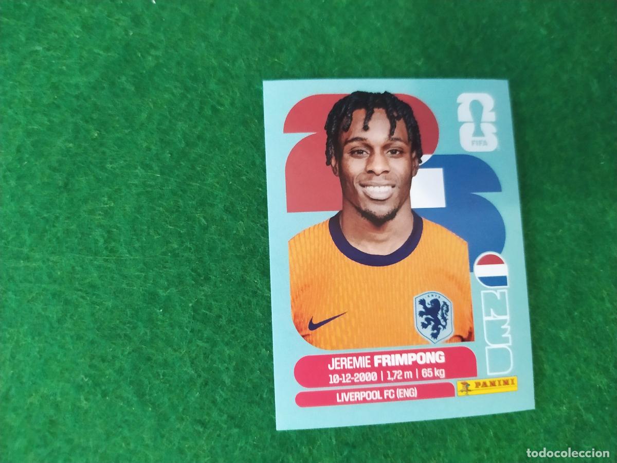 Cromos de F&uacute;tbol: OFFICIAL STICKER COLLECTION WORLD CUP MUNDIAL 2026 - HOLANDA N&ordm; 8 FRIMPONG