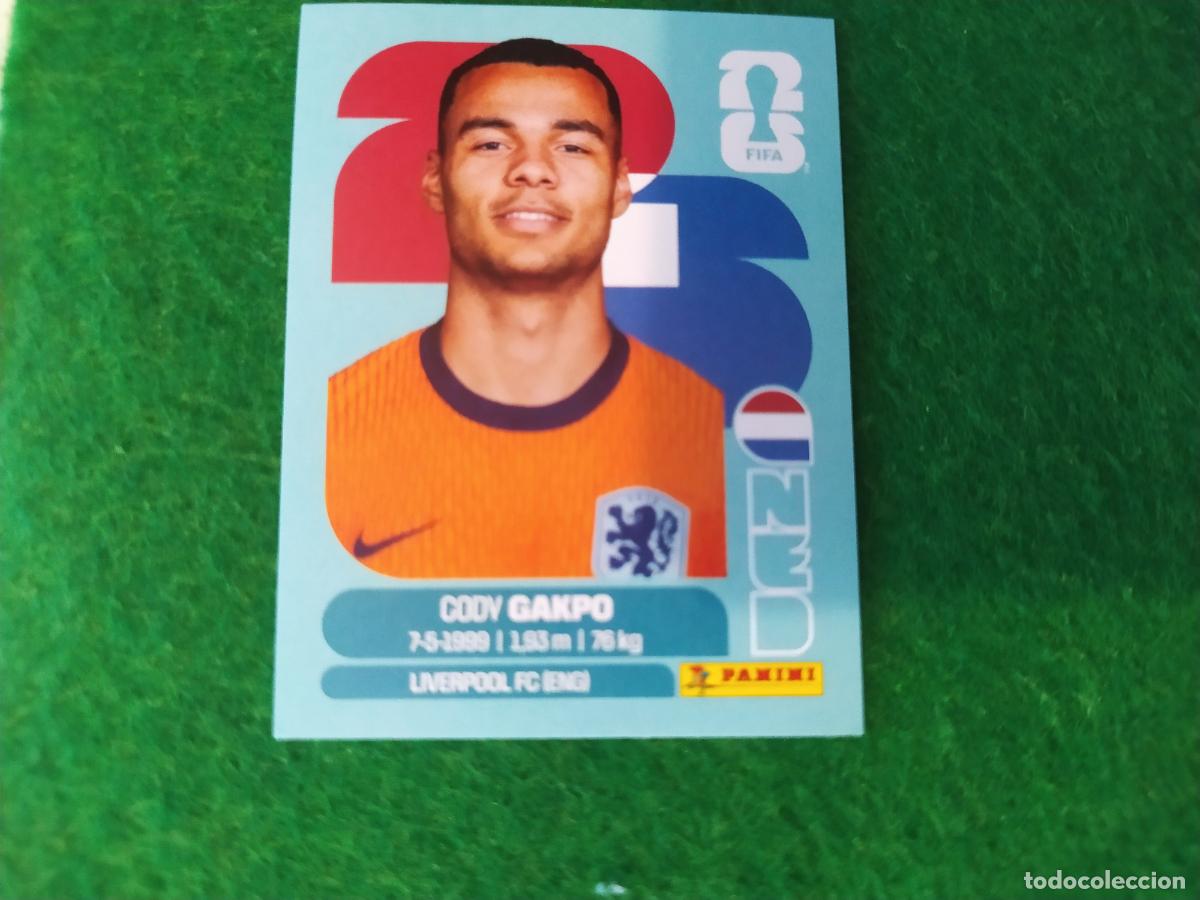 Cromos de F&uacute;tbol: OFFICIAL STICKER COLLECTION WORLD CUP MUNDIAL 2026 - HOLANDA N&ordm; 20 GAKPO