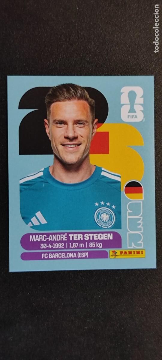 Cromos de F&uacute;tbol: FIFA WORLD CUP 2026 STICKER TER STEGEN ALEMANIA # GER2 PANINI