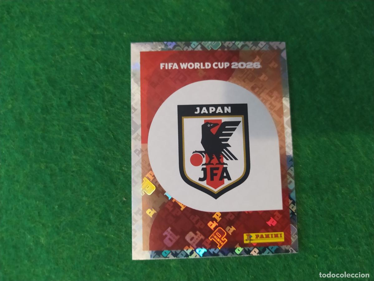 Cromos de F&uacute;tbol: OFFICIAL STICKER COLLECTION WORLD CUP MUNDIAL 2026 - JAPON N&ordm; 1 ESCUDO