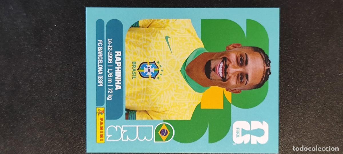 Cromos de F&uacute;tbol: FIFA WORLD CUP 2026 STICKER RAPHINHA BRASIL # BRA19 PANINI