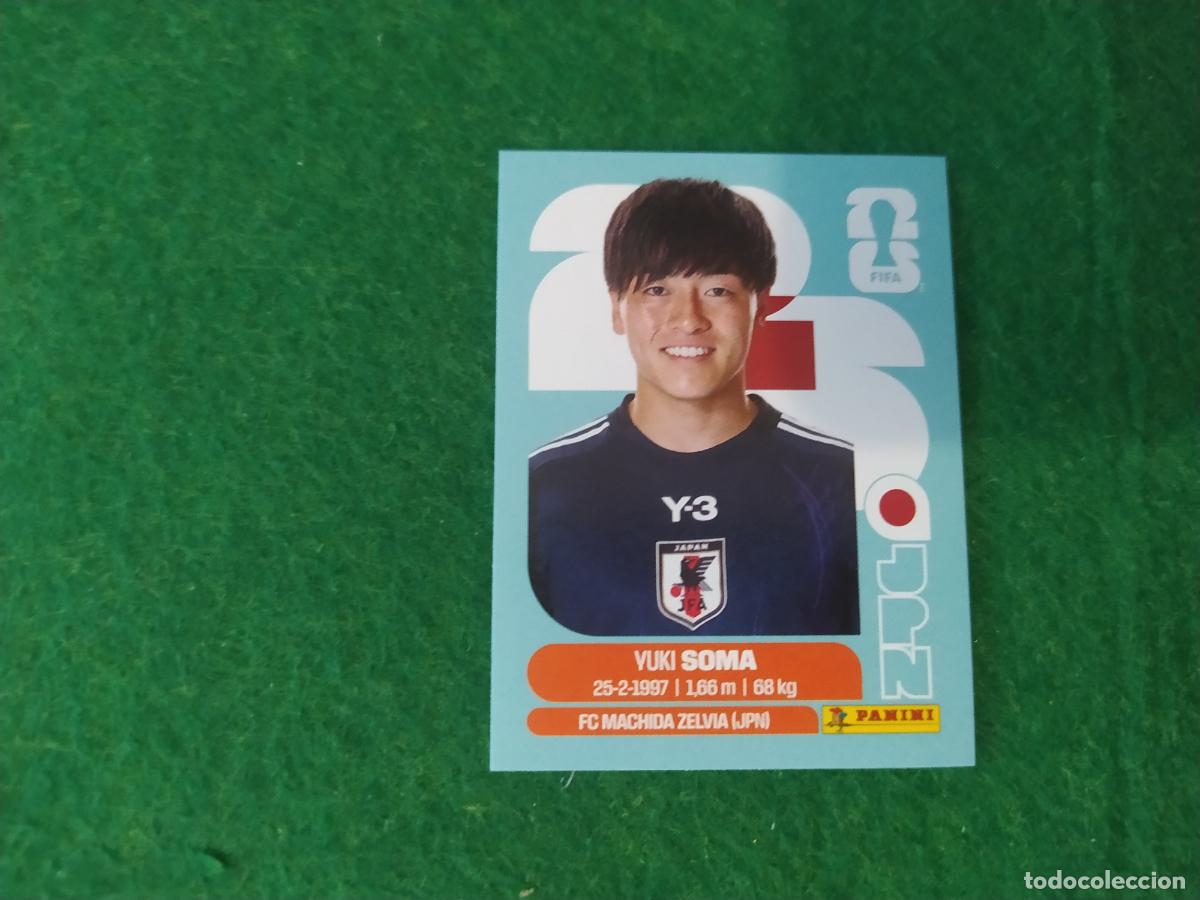 Cromos de F&uacute;tbol: OFFICIAL STICKER COLLECTION WORLD CUP MUNDIAL 2026 - JAPON N&ordm; 9 SOMA