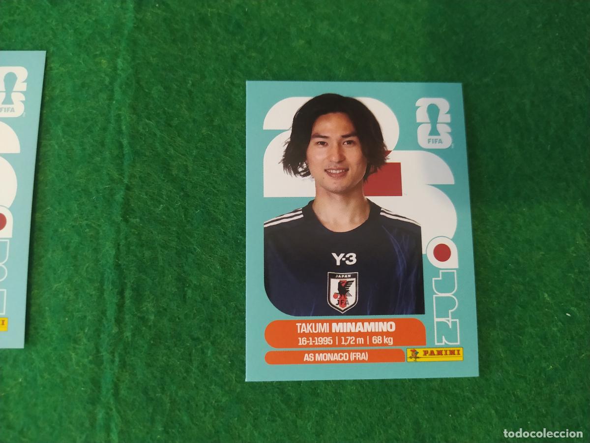 Cromos de F&uacute;tbol: OFFICIAL STICKER COLLECTION WORLD CUP MUNDIAL 2026 - JAPON N&ordm; 16 MINAMINO