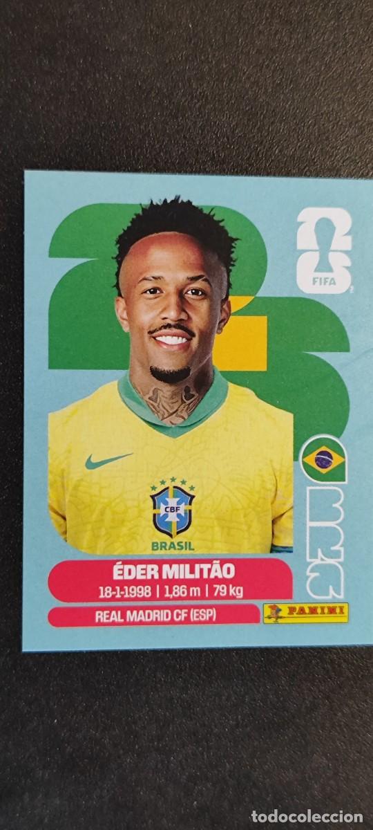 Cromos de F&uacute;tbol: FIFA WORLD CUP 2026 STICKER MILITAO BRASIL # BRA5 PANINI