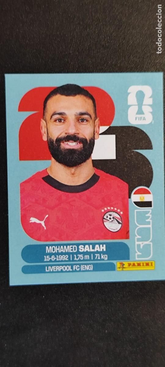 Cromos de F&uacute;tbol: FIFA WORLD CUP 2026 STICKER SALAH EGIPTO # EGY17 PANINI