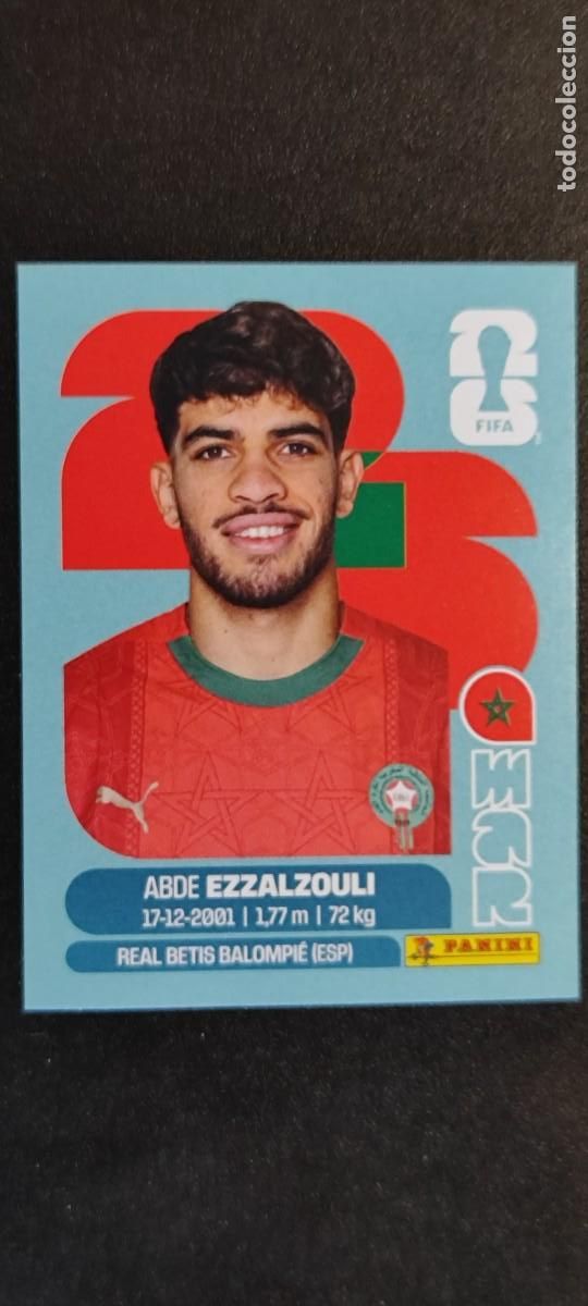 Cromos de F&uacute;tbol: FIFA WORLD CUP 2026 STICKER ABDE MARRUECOS # MAR17 PANINI