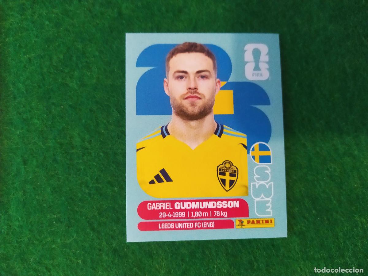 Cromos de F&uacute;tbol: OFFICIAL STICKER COLLECTION WORLD CUP MUNDIAL 2026 - SUECIA N&ordm; 4 GUDMUNDSSON
