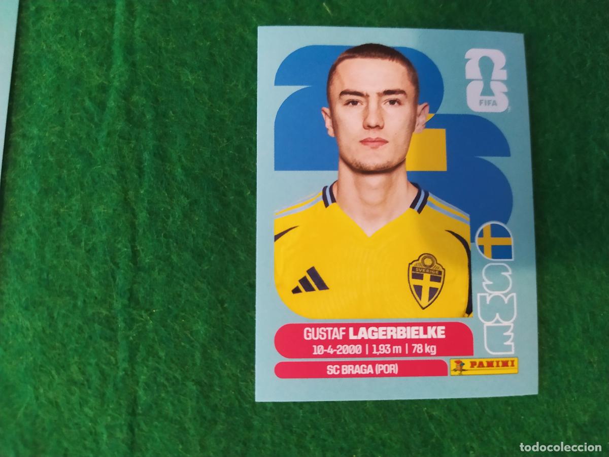 Cromos de F&uacute;tbol: OFFICIAL STICKER COLLECTION WORLD CUP MUNDIAL 2026 - SUECIA N&ordm; 7 LAGERBIELKE