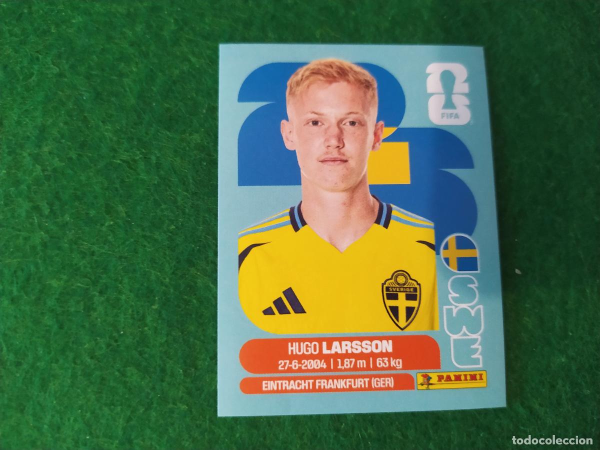 Cromos de F&uacute;tbol: OFFICIAL STICKER COLLECTION WORLD CUP MUNDIAL 2026 - SUECIA N&ordm; 9 LARSSON