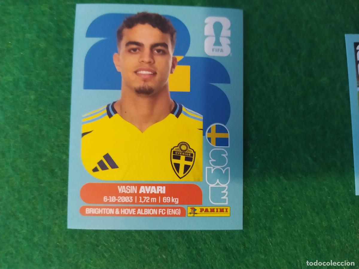 Cromos de F&uacute;tbol: OFFICIAL STICKER COLLECTION WORLD CUP MUNDIAL 2026 - SUECIA N&ordm; 11 AYARI