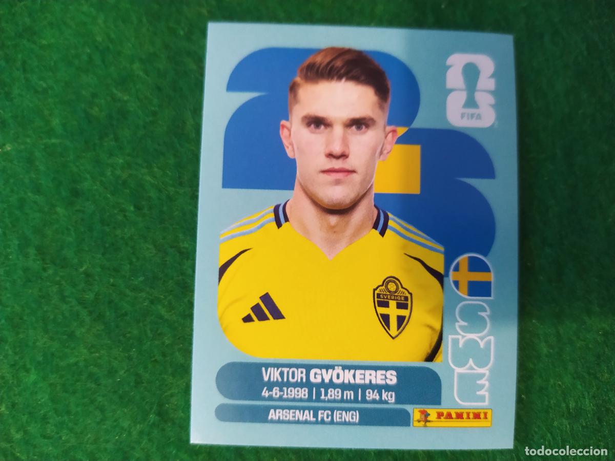 Cromos de F&uacute;tbol: OFFICIAL STICKER COLLECTION WORLD CUP MUNDIAL 2026 - SUECIA N&ordm; 20 GY&Ouml;KERES